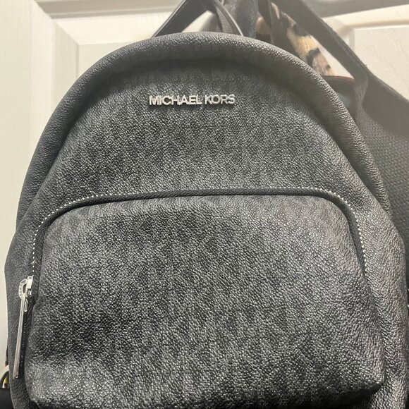 Michael Kors  Signature Erin Logo Backpack, Lightly used - Picture 1 of 6